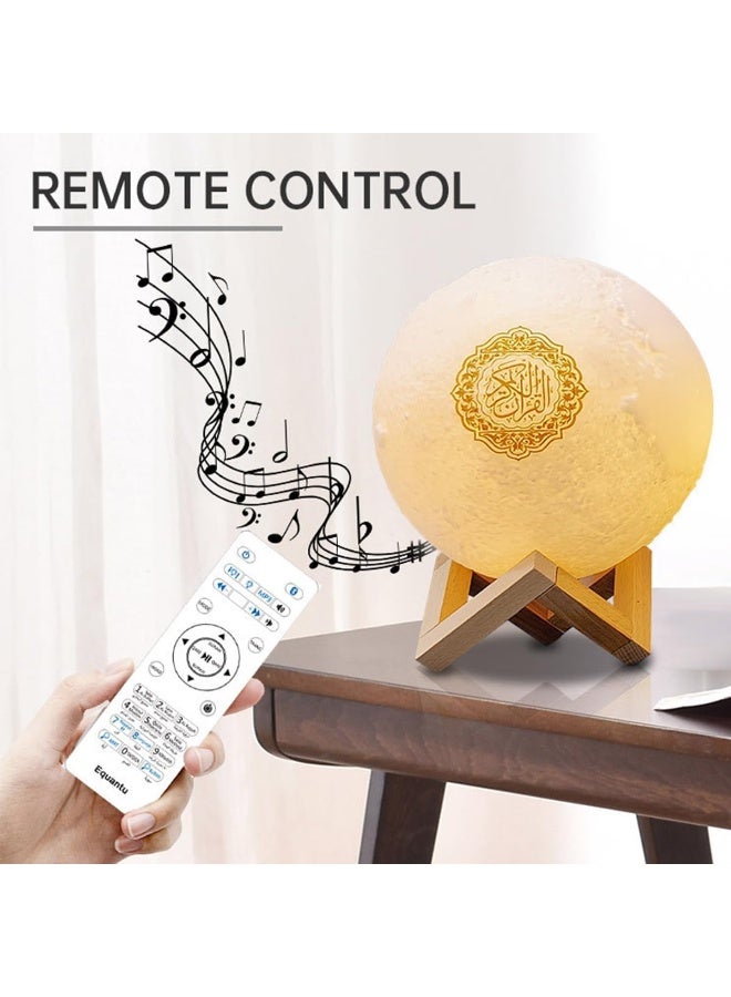 Equantu SQ168 Moon Lamp Quran Speaker, Kids Night…