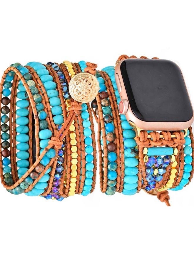 Compatible with Apple Watch Band 41mm 40mm 38mm Boho…