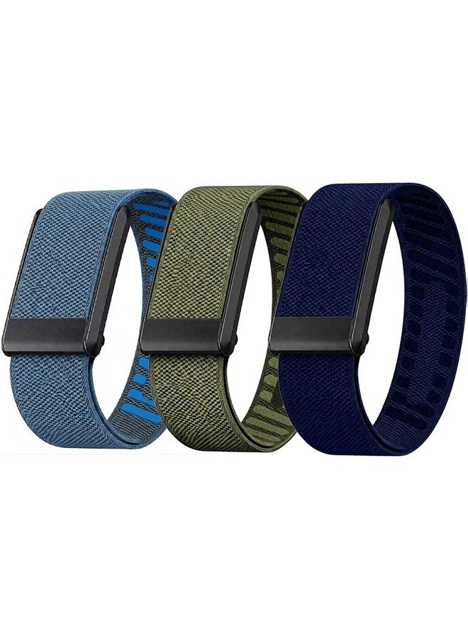3 PACK Woven Nylon Strap Compatible with Whoop…