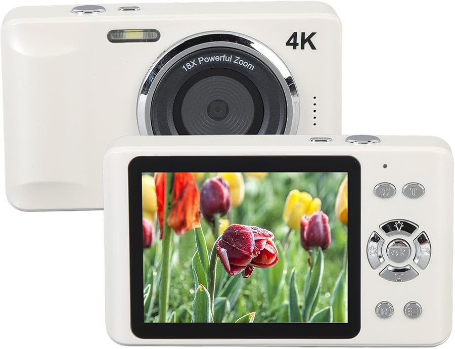 4K 64MP Vlogging Camera 18X Digital Zoom Autofocus…