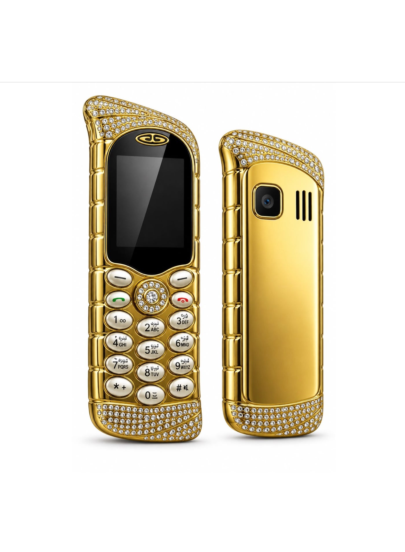 Compare GoldVishInspired V7 Luxury Concept Phone – Royal Gold Edition | Dual SIM at KSA Price