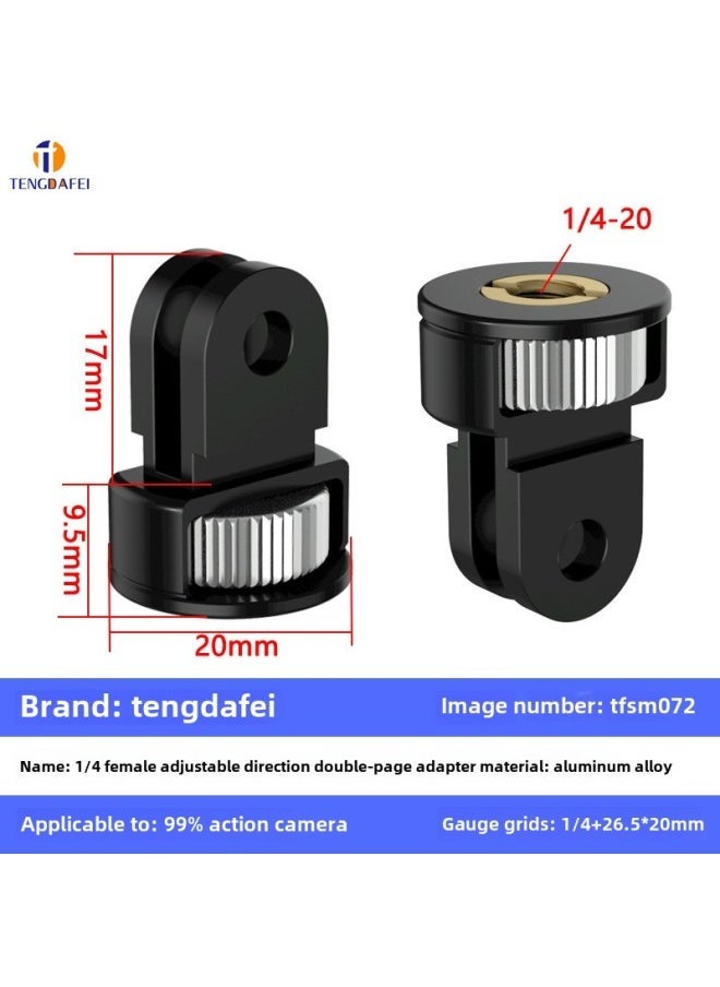 Mini Tripod Adapter Seat 1/4 Adapter Accessories…