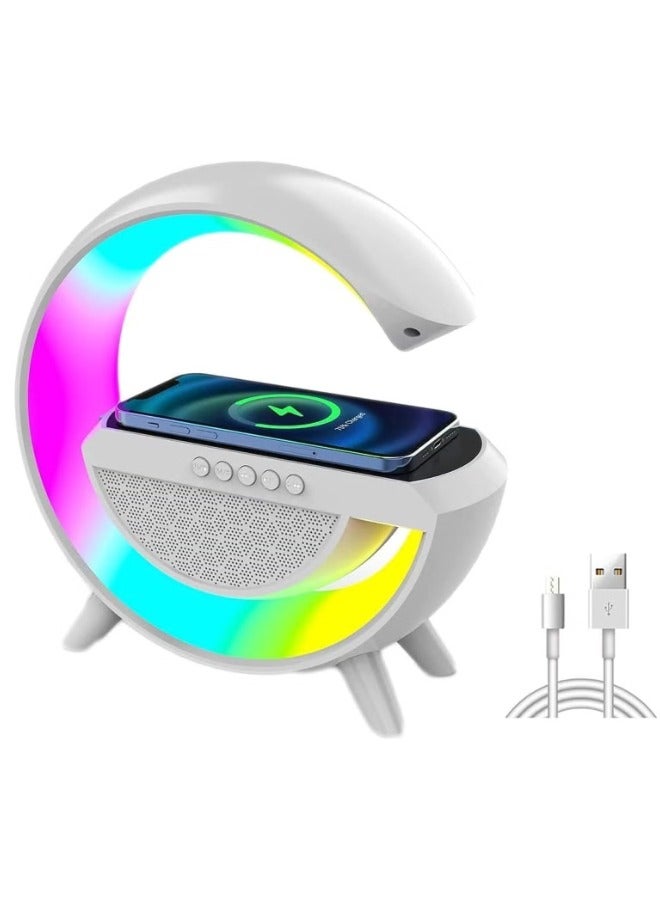 Wireless Charging Bluetooth Speaker White Noise Sleep…