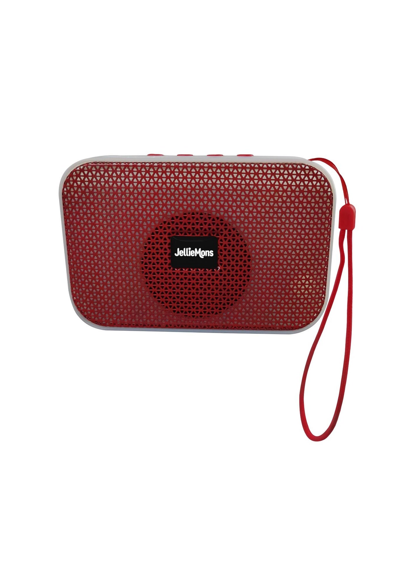 Compare JellieMons Wireless Bluetooth Speaker, TFMicro SD, USB, FM Radio, LED, 1200 mAh  SP107 at KSA Price