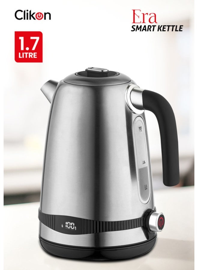 Stainless Steel Cordless Electric Kettle With Boil…