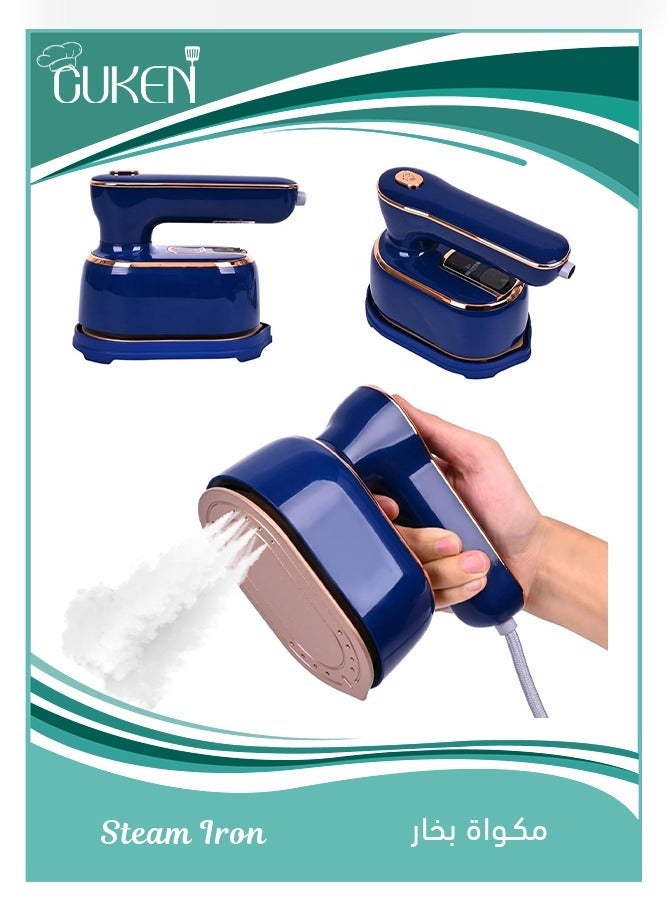 Mini Portable Steam Iron, 1000W High Power Foldable…