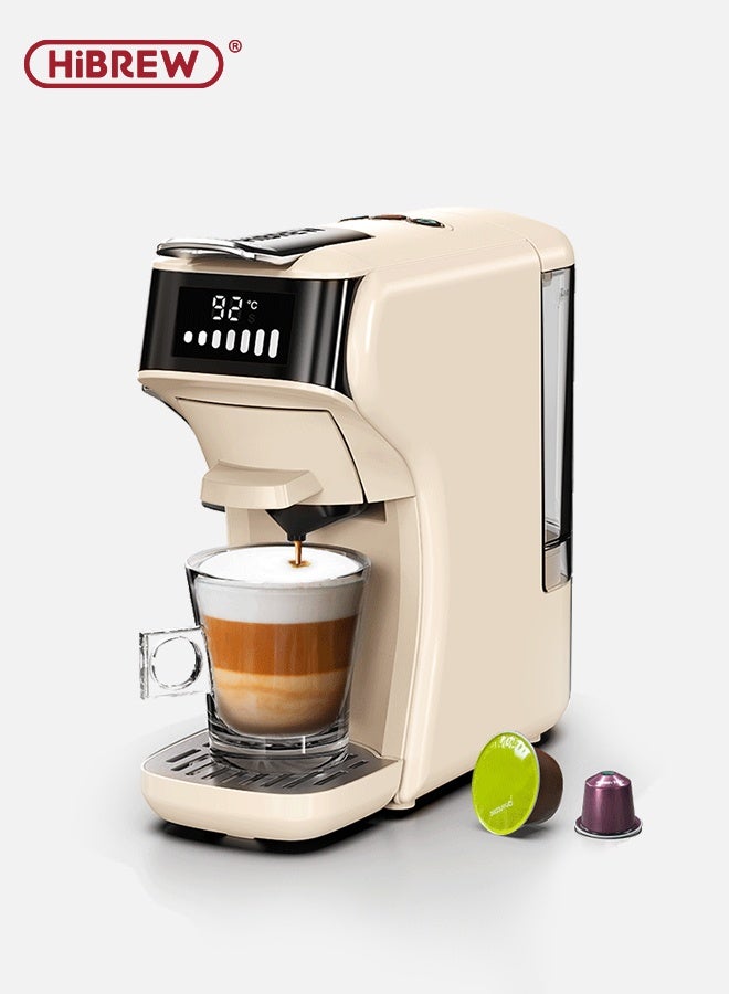 Compare HiBREW Capsule Coffee Machine 6 In 1 HotCold Multiple Espresso Cafetera Cappuccino Coffee Maker  Powder H1B at KSA Price