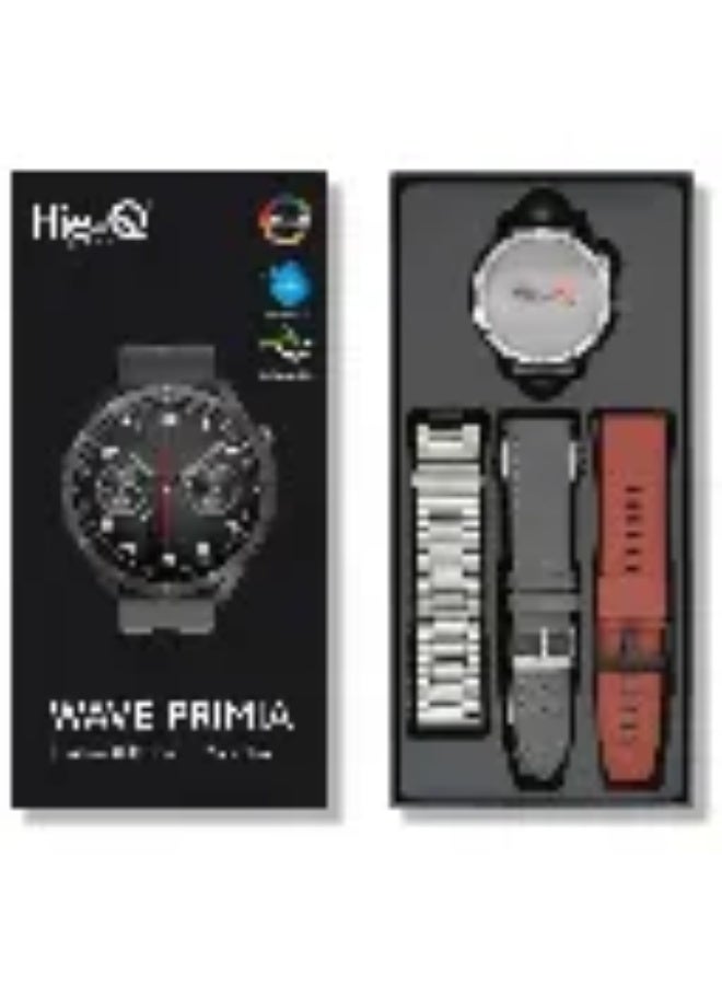 WR-400 Smartwatch with 3 Interchangeable Straps,…
