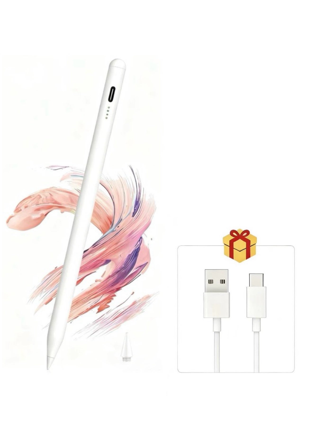 Compare Altrone Stylus Pen for iPad 2018–2025 Fast Charging | Tilt Sensitivity | Palm Rejection Compatible with iPad 11109876, Air 76543, Pro 13”12.9”11”M4, Mini 765, White at KSA Price
