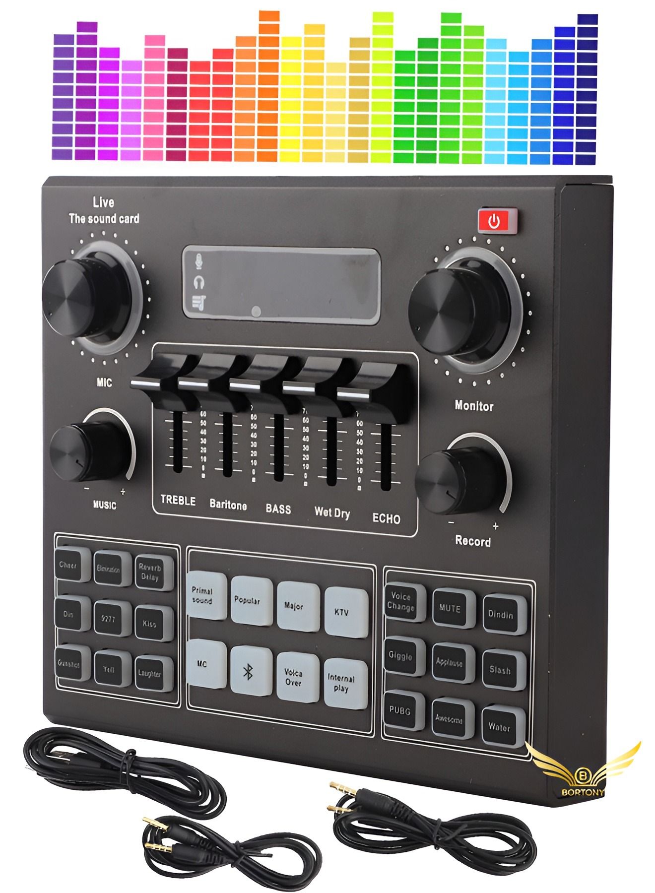 Sound Card V9 Live Broadcast Sound Card External…