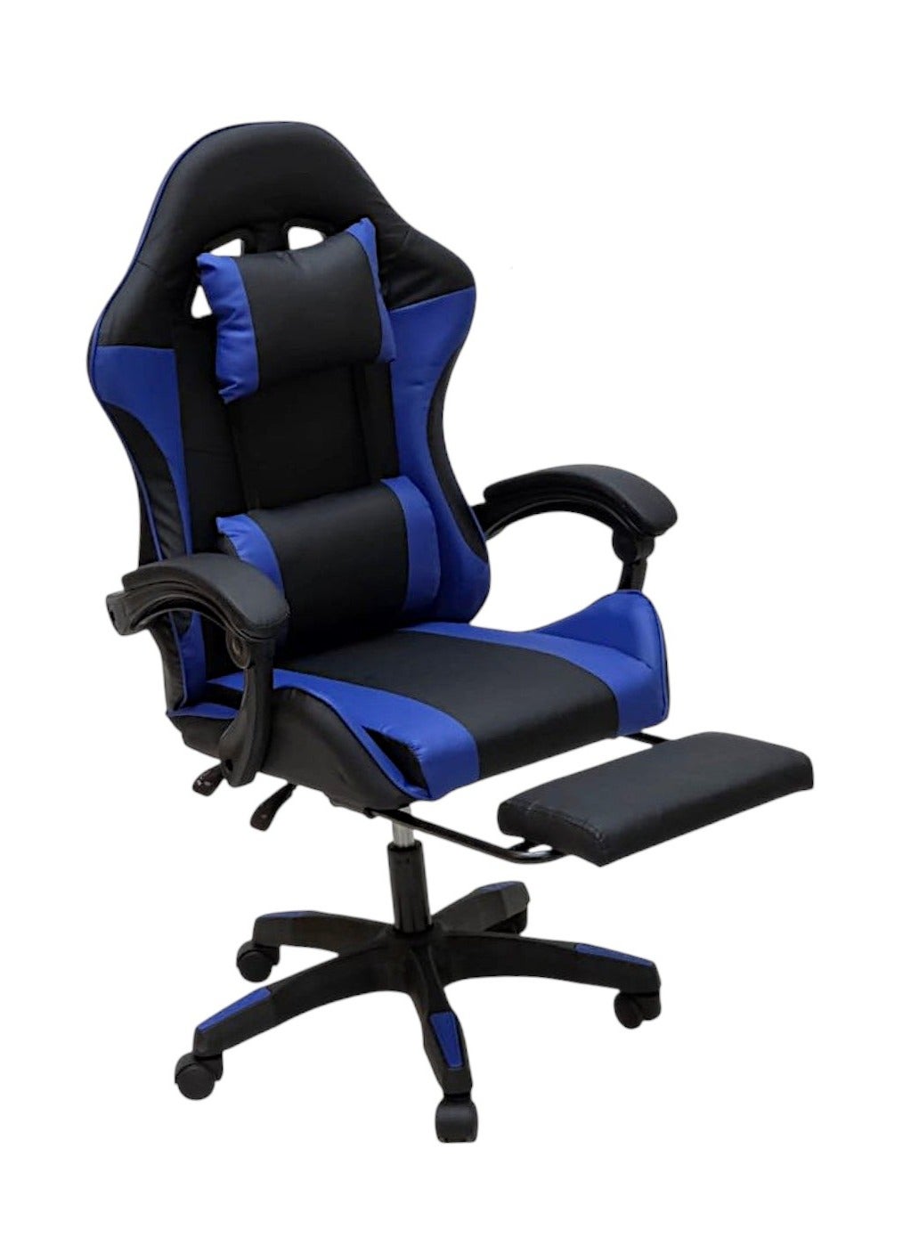 SBF Gaming Chair with Footrest – High Back PU Leather…