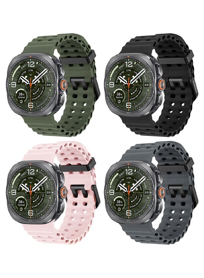 4 PACK Compatible with Samsung Galaxy Watch Ultra…