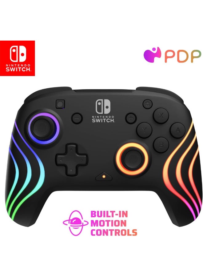 Compare Afterglow Wave Plus Black Switch Wireless Controller at KSA Price