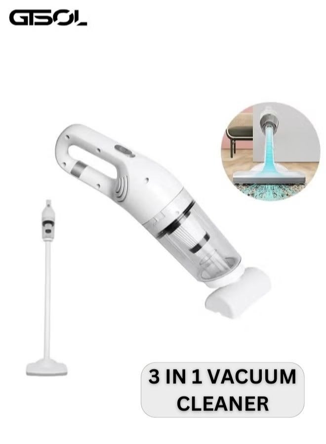 3-in-1 Cordless Vacuum Cleaner, Multifunction, 12000PA…