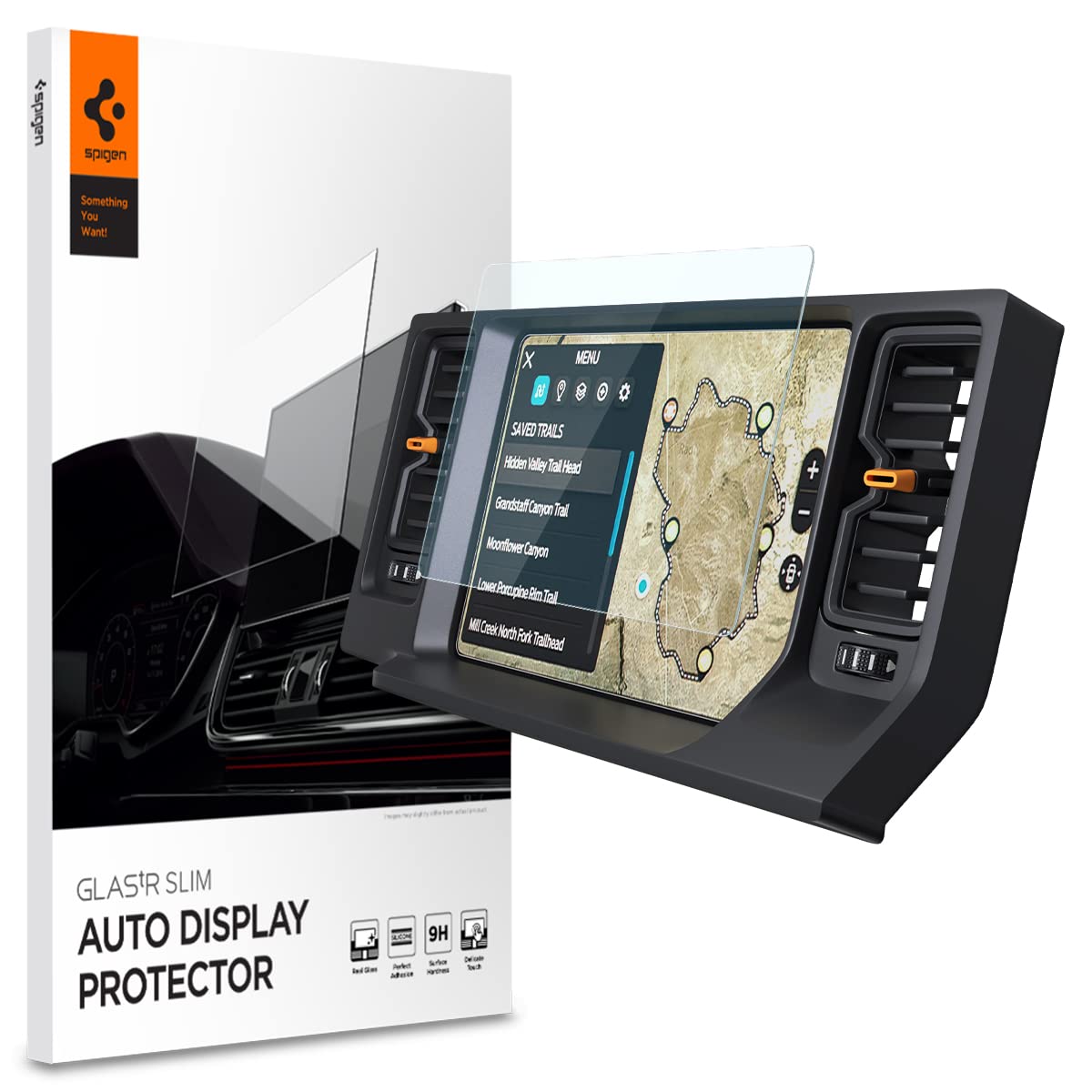 Spigen Tempered Glass Screen Protector [GlasTR Slim]…