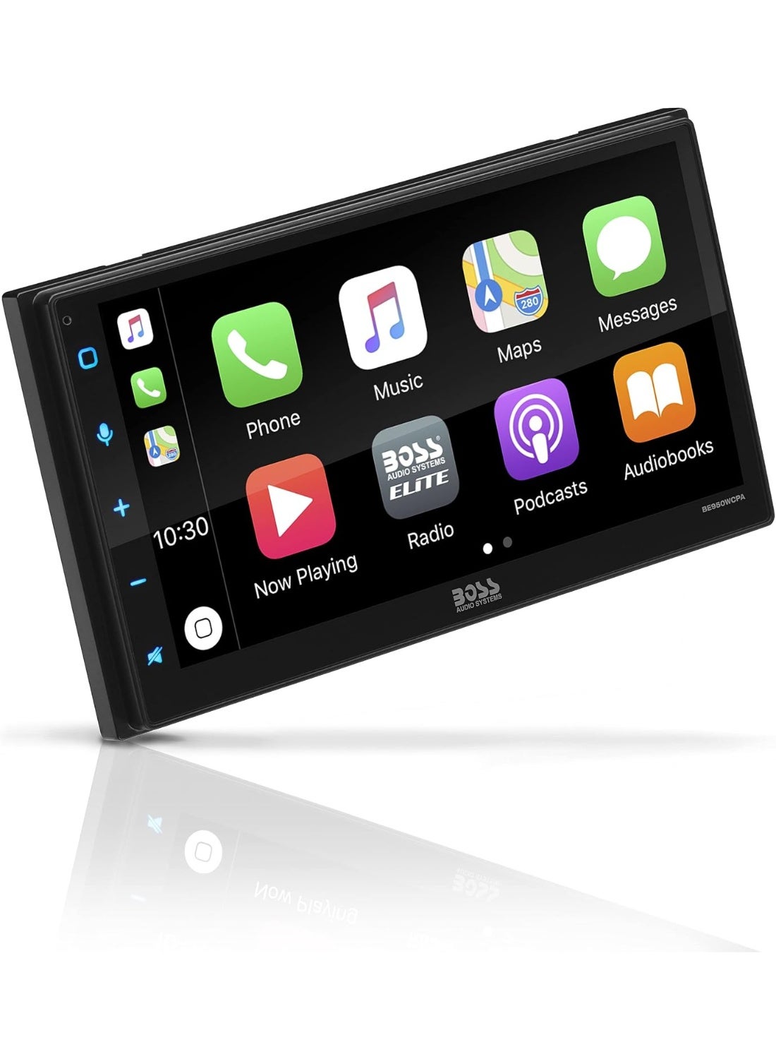 Compare Elite Series BE950WCPA Wireless Apple CarPlay, Android Auto Car Multimedia Player  Double Din Radio, 6.75 Inch Capacitive Touchscreen, Bluetooth at KSA Price
