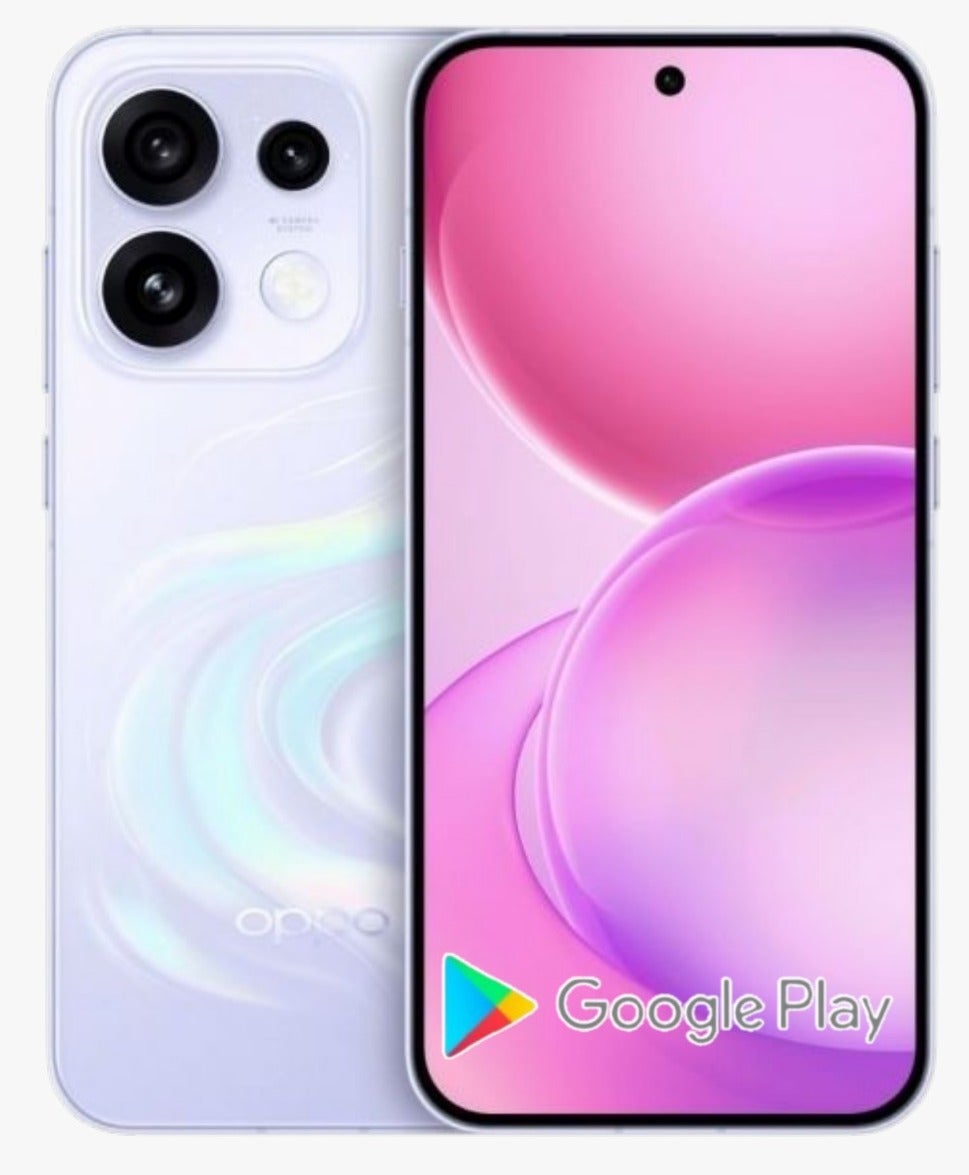 Compare OPPO Reno 16 5G Smart Phone 256GB 12GB RAM Dream Purple |Chinese Spec | 6.32” AMOLED, HDR10+, 1B colors, 120Hz Screen, 3840Hz PWM, 6700 mAh Battery 80W wired charging , NFC | 50MP selfie camera. Video 4K, aluminum alloy frame , Camera 1216x2640 pixels | with Google Play Support at KSA Price