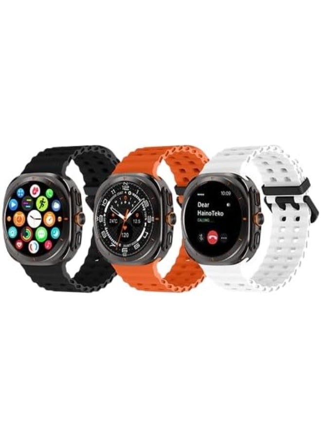 Haino Teko 17 Waterproof Smartwatch with 3 Set…