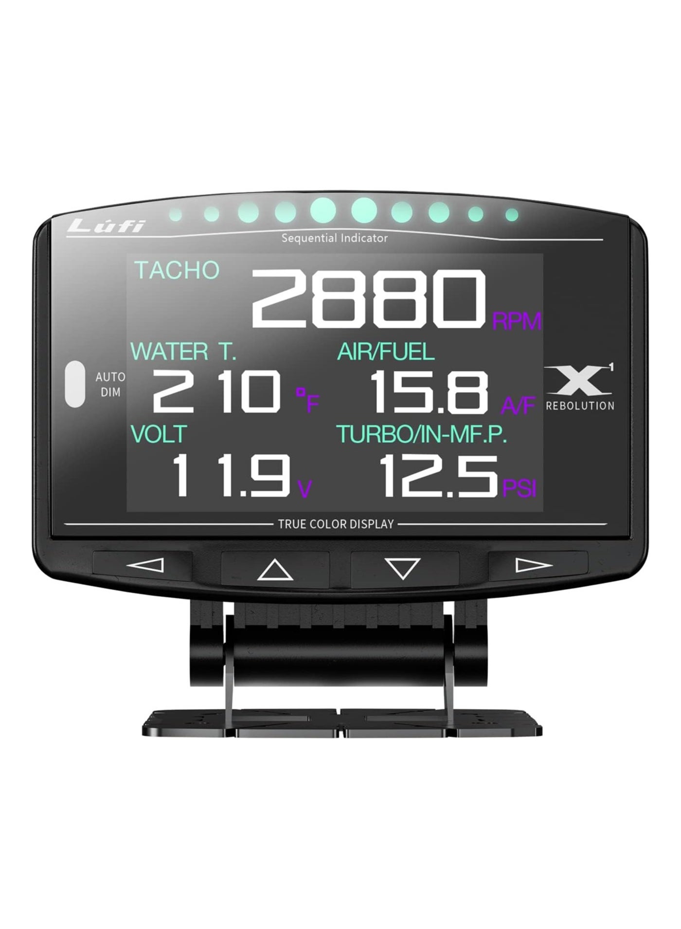 Compare Lufi X1 Obd2 Gauge Display,Boost Gauge,Speedometer,Water Temperature Meter,MultiECU Data Combination Cluster,for Honda?Toyota?VW and Mazda car Special at KSA Price