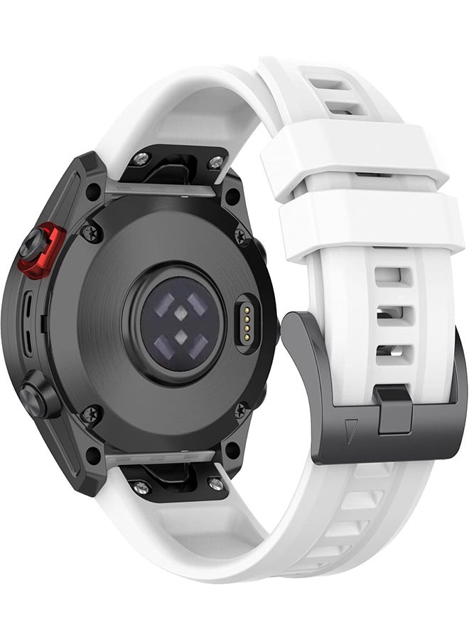 22mm Silicone Band For Garmin Fenix E/Fenix8 AMOLED…
