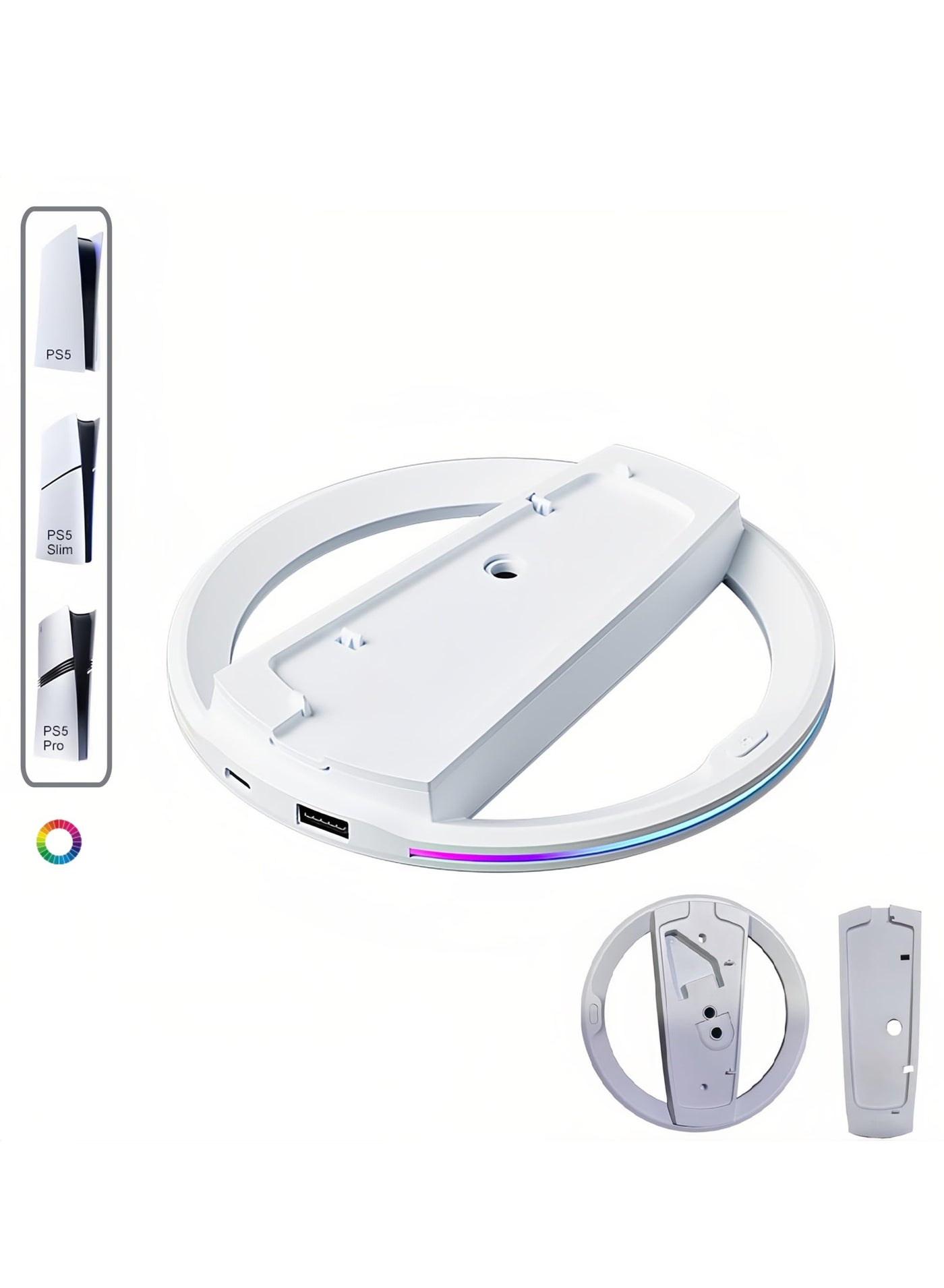 RGB Vertical Stand for PS5 Slim/PS5 Pro…