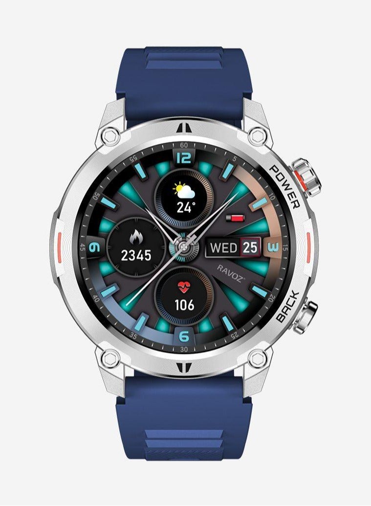 Compare Rizto R19 Rugged Ultra HD Metallic Black Dial With Three Strap at KSA Price