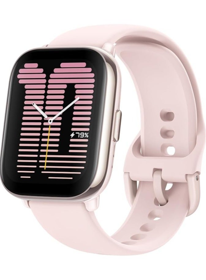 Compare Active Smart Watch with 100+ Watch Faces Long Lasting Battery Typical Use of 14 Days 120 Plus Sports Mode 5 GPS Updated Version Pink at KSA Price