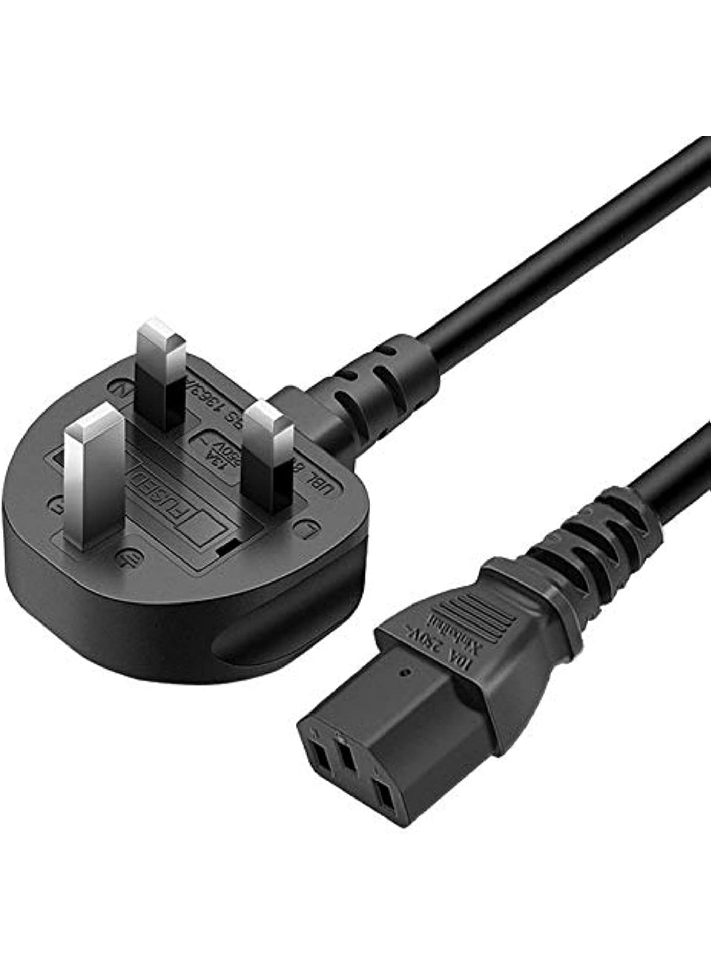 3M Monitor Power Cable UK for Samsung, Dell,…