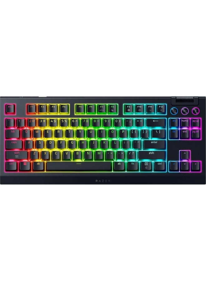 BlackWidow V4 Tenkeyless HyperSpeed Wireless Mechanical…