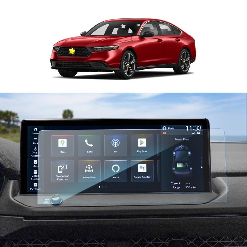 Compare for 2023 2024 2025 Honda Accord Screen Protector 12.3 Inch for 20232025 Honda Accord Sport Hybrid EXL Hybrid SportL Hybrid Touring Hybrid Navigation Honda Accord 2025 2024 2023 Accessories at KSA Price