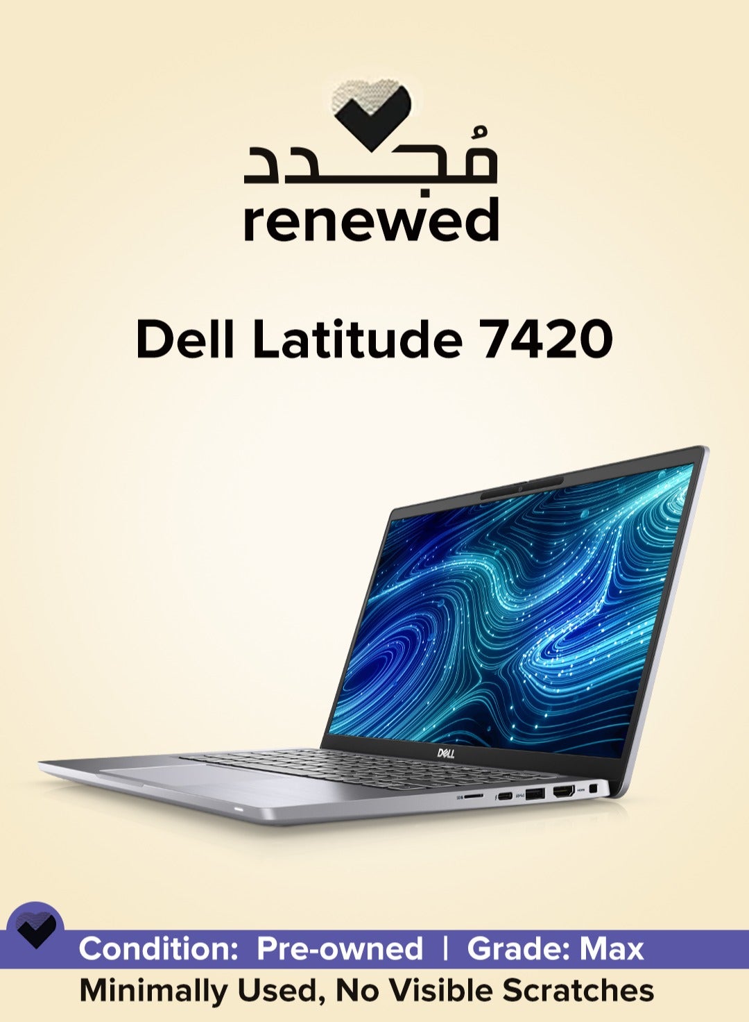 Renewed - LAPTOP DELL Latitude 7420 - IntelÂ® Coreâ„¢…