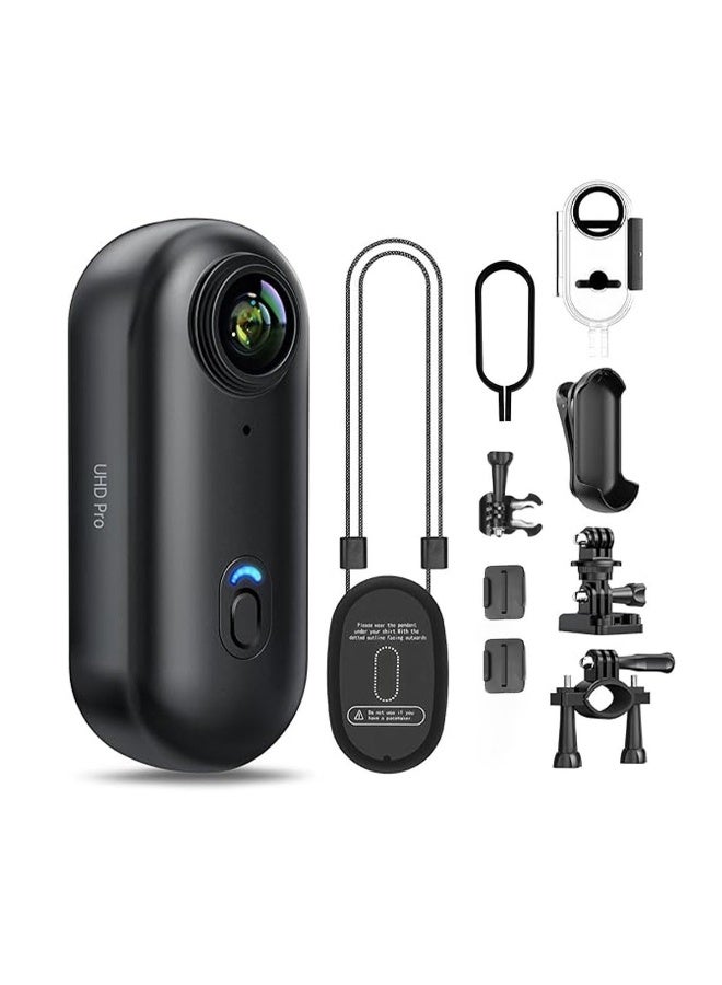 4K Action Camera, Mini Body Camera with Magnetic…