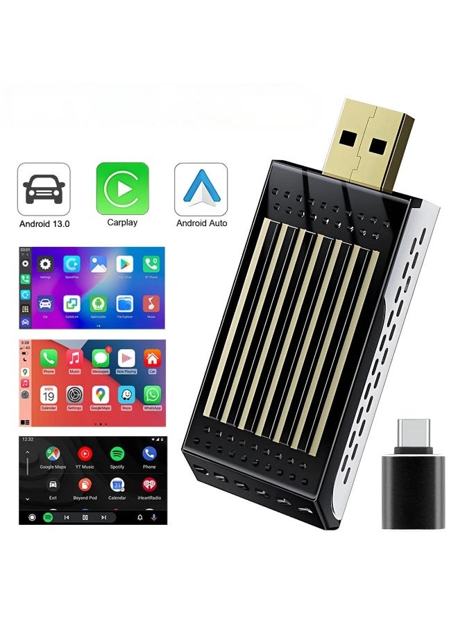 Compare Wireless CarPlay AI box Android Auto Adapter with Netflix YouTube WIFI Converter at KSA Price