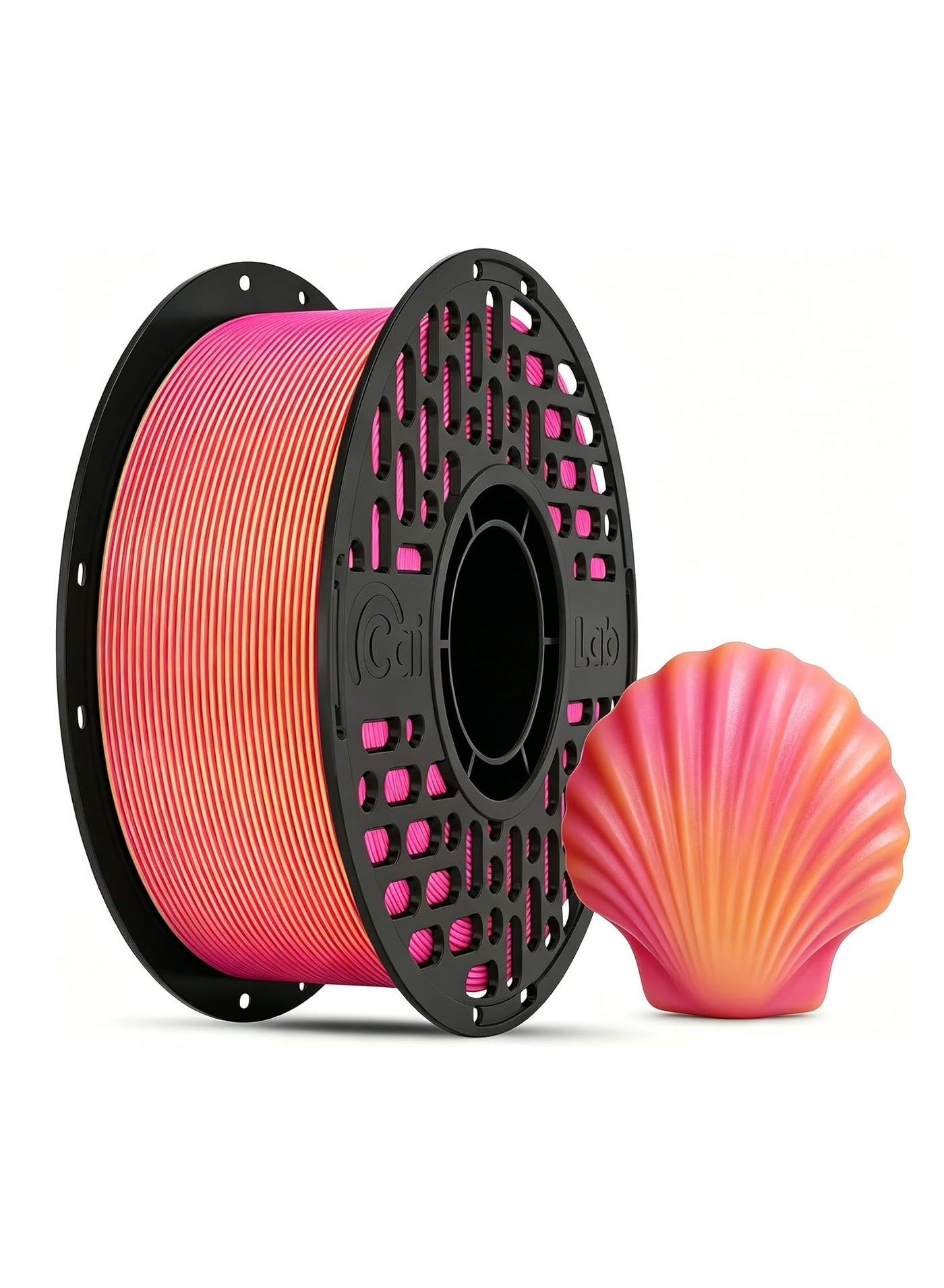 Compare PLA+ Filament 1.75mm, Special Silk in Color, CaiLab Multicolor 3D Printing Filament, ±0.02mm Accuracy, Tough & Tangle Free, Low Warping, for Most FDM 3D Printer, 1KG Rose Red & Gold at KSA Price