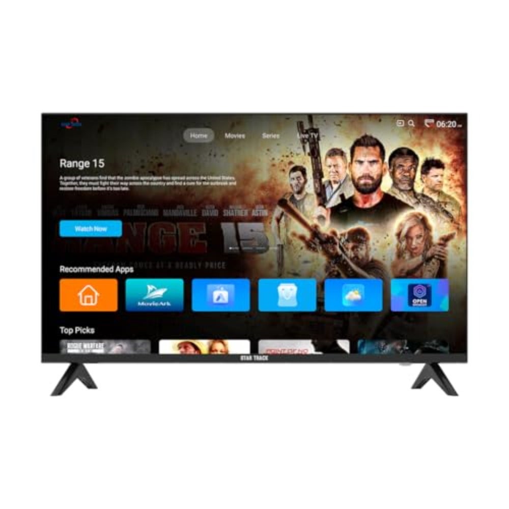 Compare LED Smart TV HD Android 14.0 A+ Screen WiFi Miracast Netflix, YouTube, Prime Video HDMI USB For Home, Office, Entertainment at KSA Price