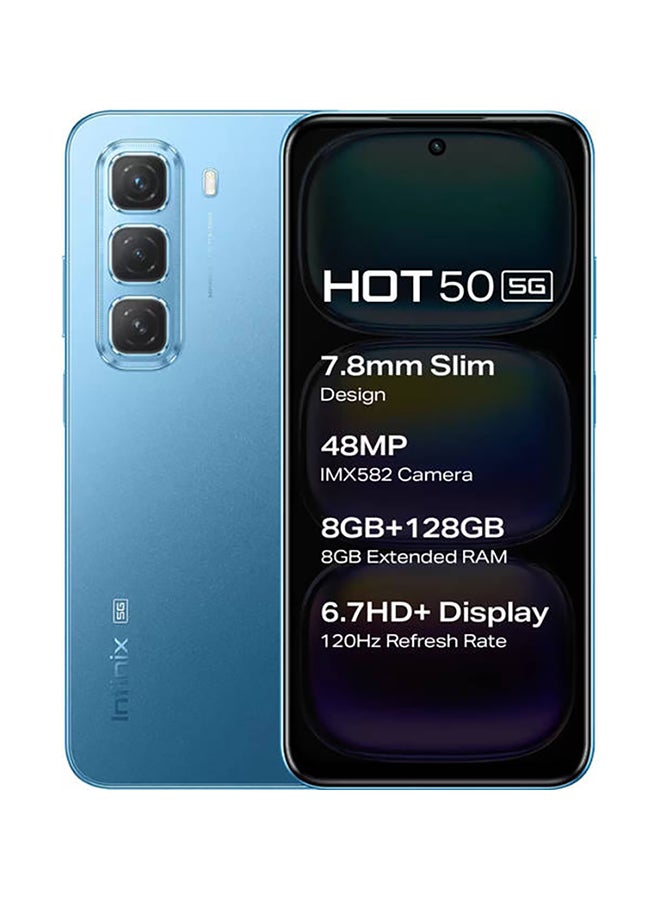Compare Hot 50 Dual SIM Vintage Blue 6+6GB RAM 256GB 5G International Version at KSA Price
