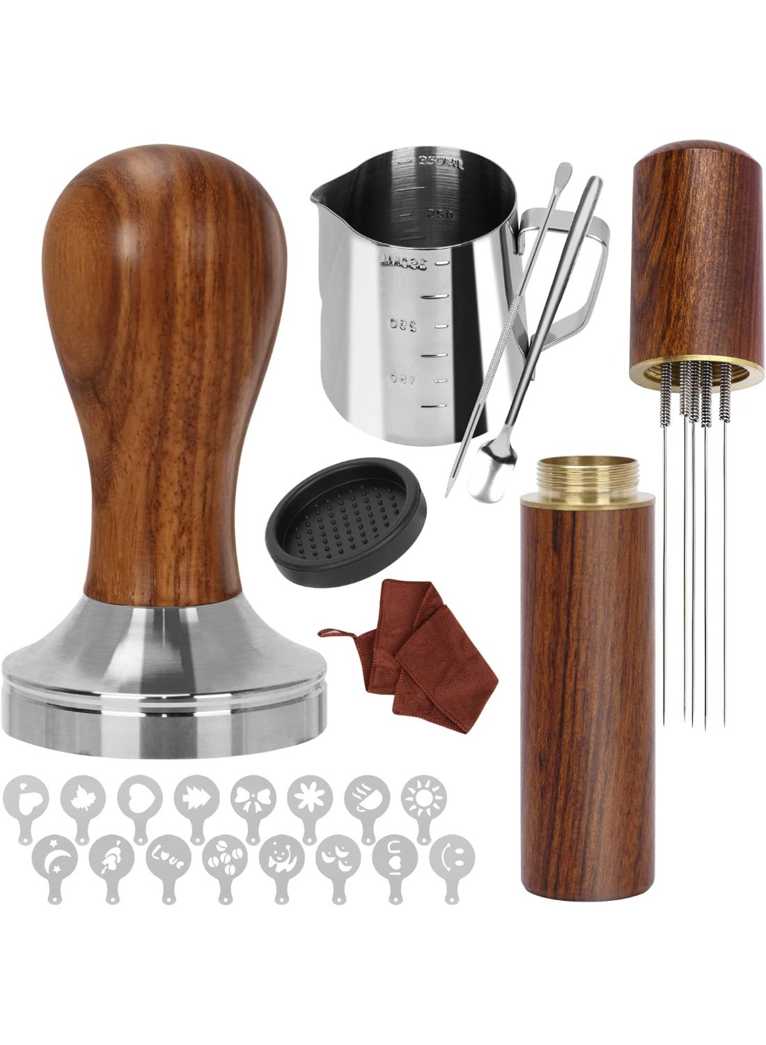 23 PCS Coffee Tamper Set, Espresso Accessories…