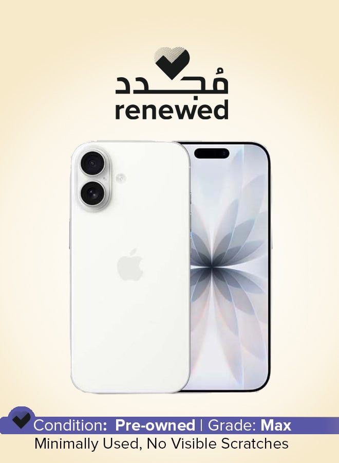 Compare Renewed  iPhone 17 256GB White 5G eSim only With FaceTime  International Version at KSA Price
