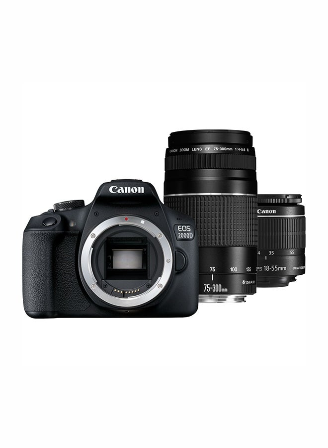 EOS 2000D DSLR Camera With EF-S 18-55mm f/3.5-5.6…