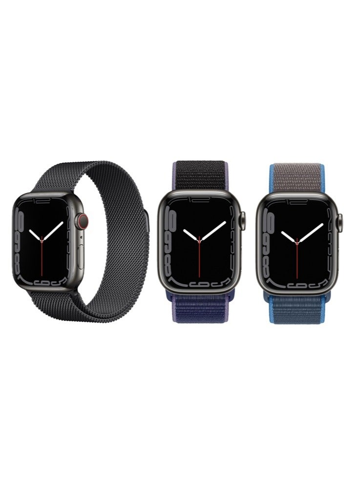 3pcs Apple Watch Strap 42/41/40/38mm Replacement for…