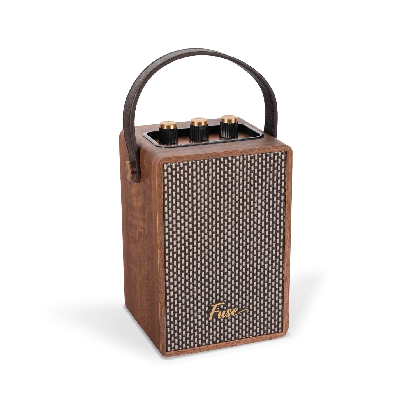 Fuse Andle Vintage Retro Bluetooth Speaker with Vegan…