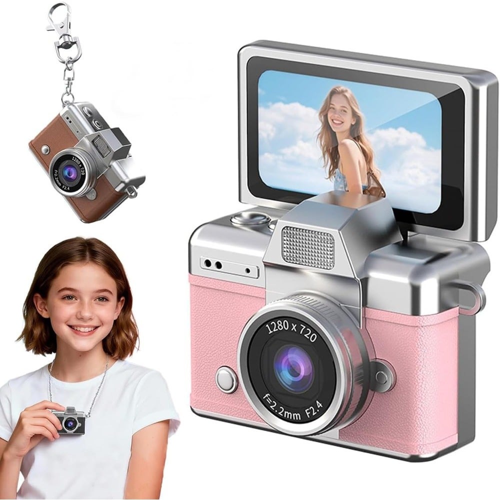 Mini Digital Camera, Camera, 1080P HD Tiny Retro…