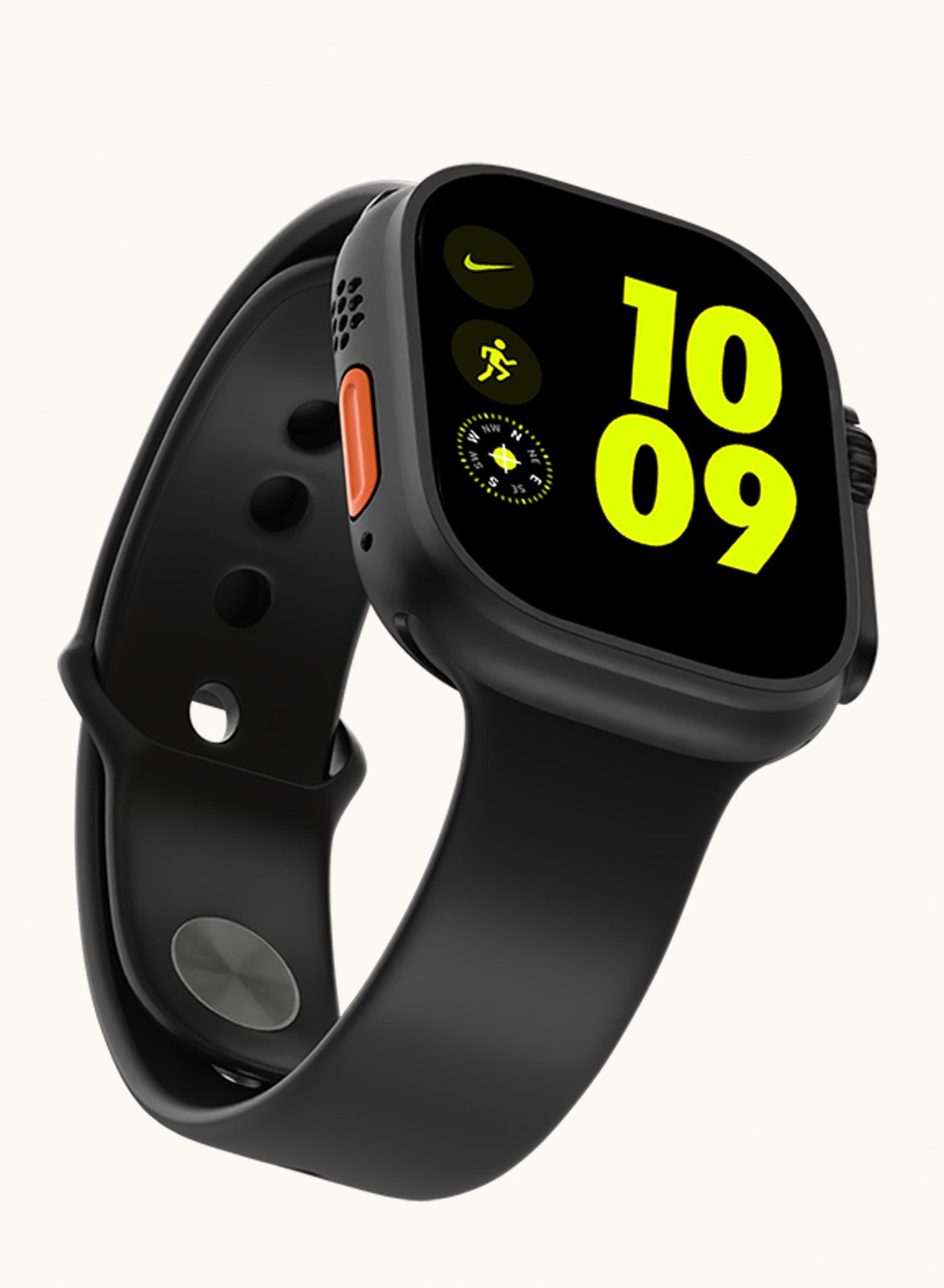 Compare Smart Watch Ultra  2.04 AMOLED Display, Bluetooth Calling, Fitness Tracker, Sports Modes, Heart Rate and Sleep Monitoring, IP68 Waterproof, 250mAh Battery, Compatible with Android and iOS at KSA Price