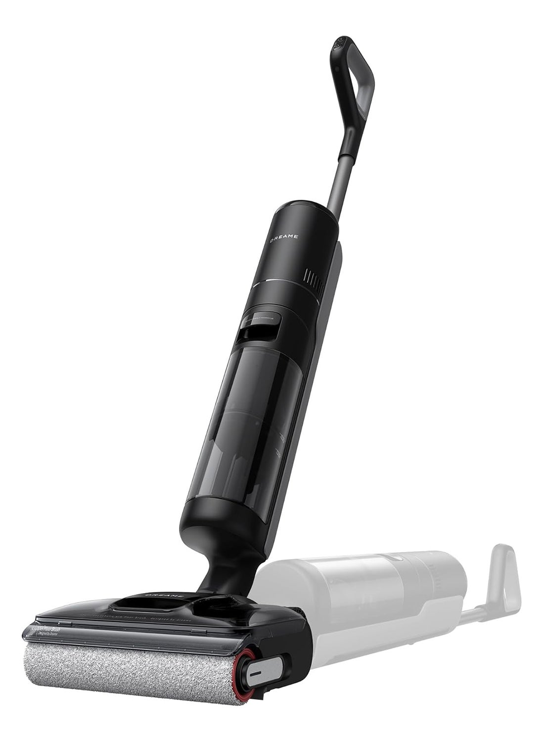 Compare DREAME H12 Pro FlexReach Vacuum Cleaner, 180° Flat Design, 5 Min Drying, 18,000 Pa Suction, 90 °C Hot Cleaning, 50 Min Continuous Cleaning 1400.0 W HHR44A black at KSA Price