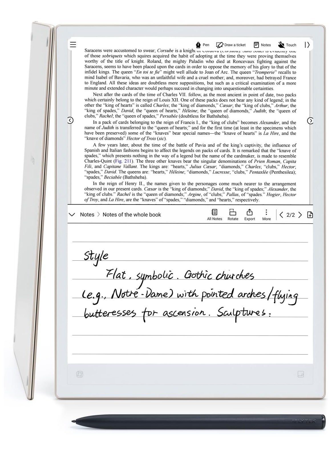 iFLYTEK AINOTE 2 Digital Writing Tablet, E-ink…