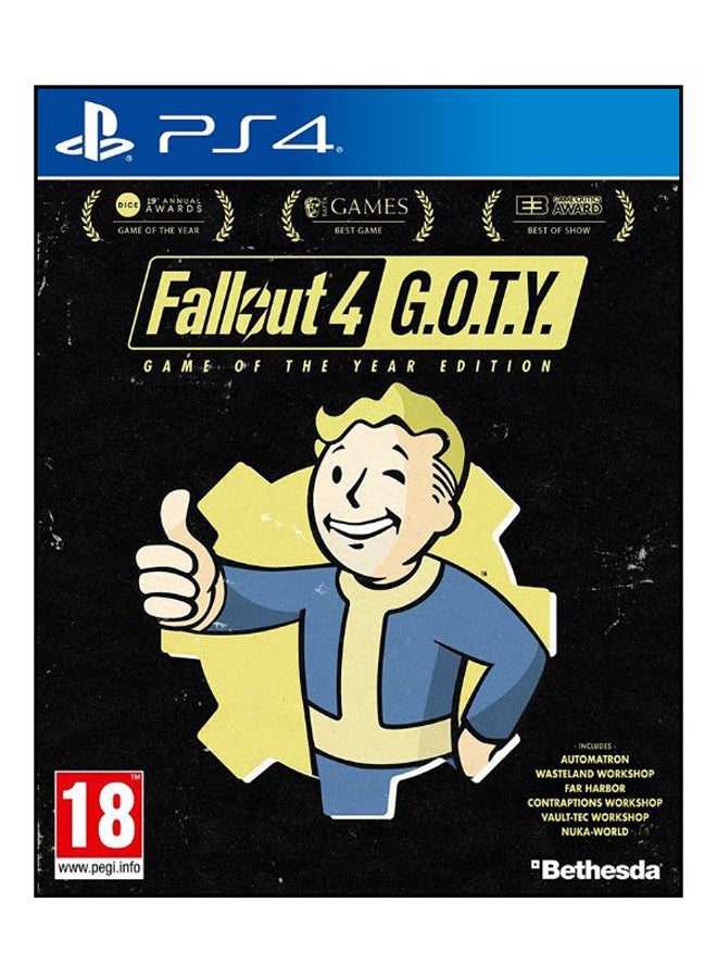 Compare Fallout 4 GOTY  PlayStation 4  Role Playing  playstation_4_ps4 at KSA Price