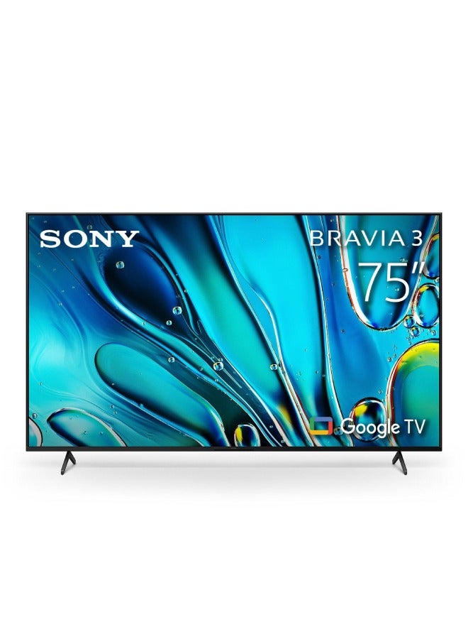 Compare 75 Inch 4K Smart TV HDR  50Hz K75S30 Black at KSA Price
