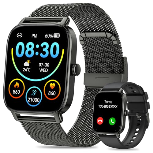 Smart Watch for Men Women Fitness Make Answer…