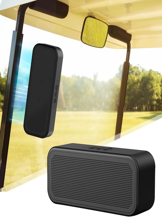 Compare Golf Cart Speaker, Magnetic Golf Cart Speaker Bluetooth, Wireless Portable Speakers TWS Stereo Loud with Bass, IP67 Waterproof DustProof Outdoor Speaker for Golf Cart EZGO, Club Cart & Yamaha at KSA Price