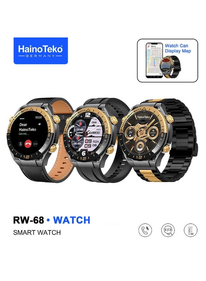 Haino Teko RW-68 Smart Watch with AMOLED Display Bluetooth…